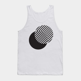 overlapping circles design Tank Top